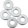 Load image into Gallery viewer, DragSpecialties Spacer - Chrome - 1/4" x 5/8" x 1/4" MPB502 - Side View