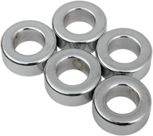 Load image into Gallery viewer, DragSpecialties Spacer - Chrome - 5/16" x 5/8" x 1/4" MPB508 - Side View