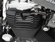 Load image into Gallery viewer, DragSpecialties Spark Plug Cover - Black - Sportster 63426 - Side View