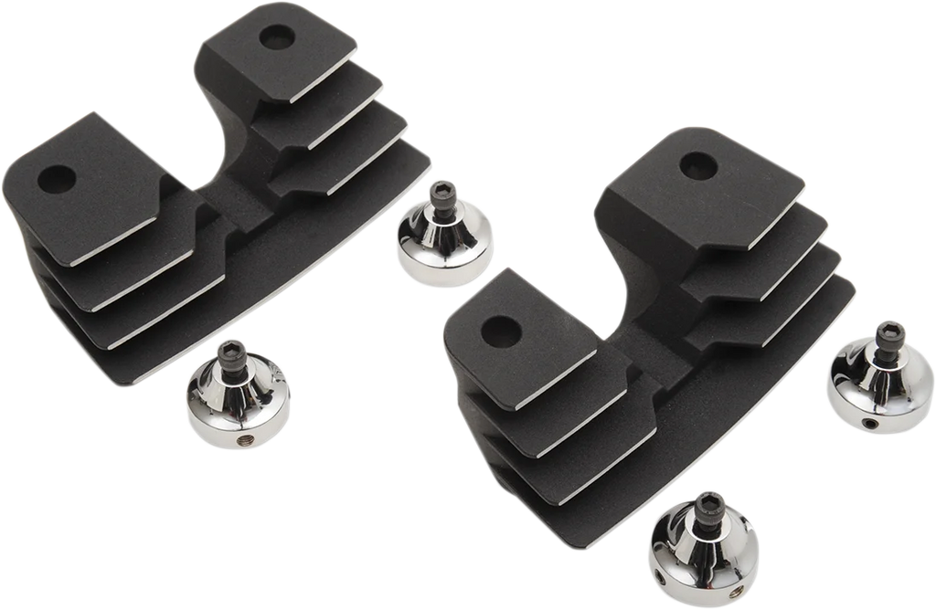 DragSpecialties Spark Plug Cover - Black - Twin Cam 63422 - Main Product View