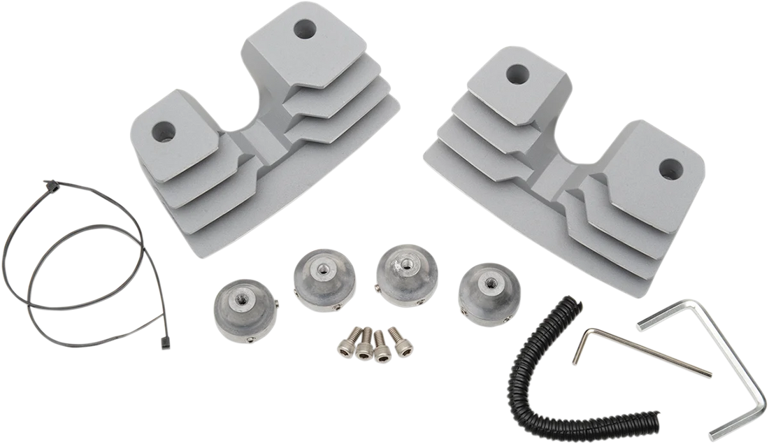 DragSpecialties Spark Plug Cover - Chrome - Sportster 63427 - Side View
