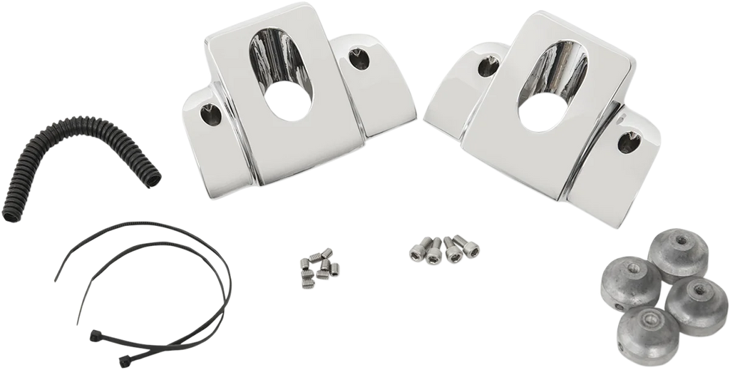 DragSpecialties Spark Plug Cover - Chrome - Twin Cam 63428 - Main Product View