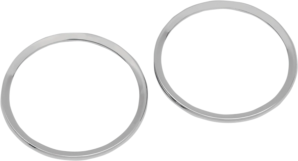 DragSpecialties Speaker Bezel - Chrome 2202-0063-SC-7 - Main Product View