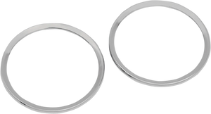 DragSpecialties Speaker Bezel - Chrome 2202-0063-SC-7 - Main Product View