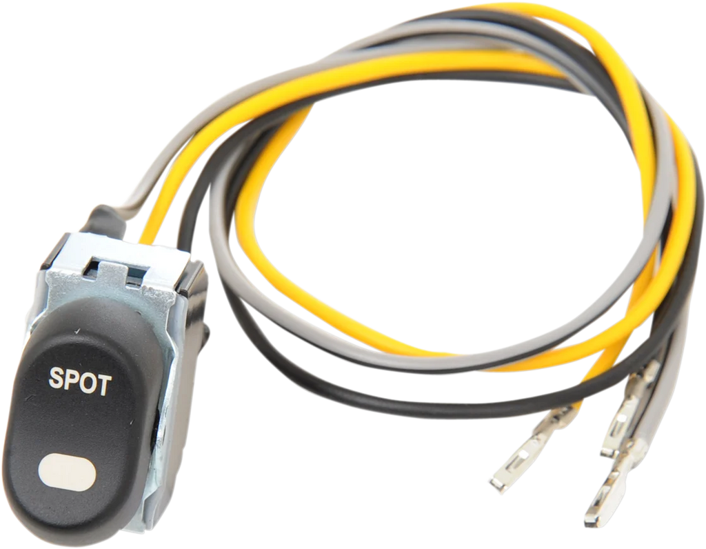 DragSpecialties Speaker Rocker Switch - '96-'13 FLT H18-0557 - Side View