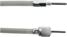 Load image into Gallery viewer, DragSpecialties Speedometer Cable - 40" - Braided 5390700B - Side View