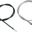 Load image into Gallery viewer, DragSpecialties Speedometer Cable - 43" - Braided 5391500B - Side View