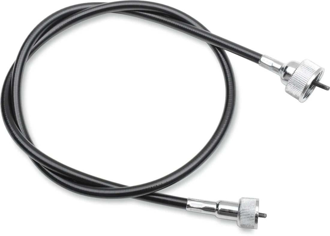 DragSpecialties Speedometer Cable - 53" - Braided 5390400B - Side View