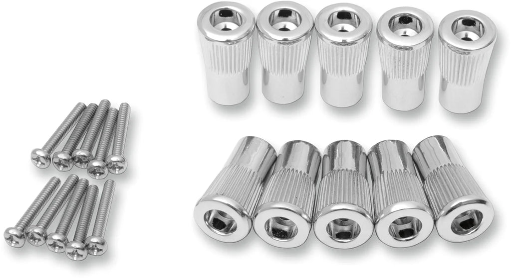 DragSpecialties Speedometer Reset Knobs - 10 Pack 80008A - Main Product View