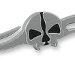 Load image into Gallery viewer, DragSpecialties Split Skull Linkage - Chrome - FL 77695C - Main Product View