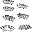 Load image into Gallery viewer, DragSpecialties Spoke Nipples - Chrome - Standard Length 16-0500S-42-HC3 - Main Product View