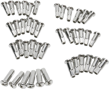 Load image into Gallery viewer, DragSpecialties Spoke Nipples - Stainless Steel - Standard Length 16-0500SS42-HC3 - Main Product View