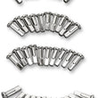 Load image into Gallery viewer, DragSpecialties Spoke Nipples - Stainless Steel - X-Long 160500SSE42-HC3 - Side View