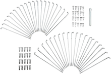 Load image into Gallery viewer, DragSpecialties Spoke Set - Drop Center - Front/Rear - Chrome - 16" 16-0501-BC629 - Main Product View