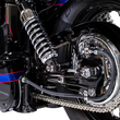 Load image into Gallery viewer, DragSpecialties Spoke Set - Drop Center - Front/Rear - Stainless Steel - 16" 16-0501SS-BC629 - Side View
