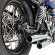 Load image into Gallery viewer, DragSpecialties Spoke Set - Drop Center - Front/Rear - Stainless Steel - 16" 16-0501SS-BC629 - Back View