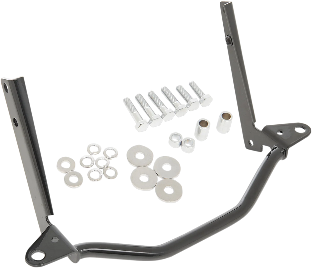 DragSpecialties Spotlight Mount - Black - '00-'17 FLST L20-0628GB - Main Product View