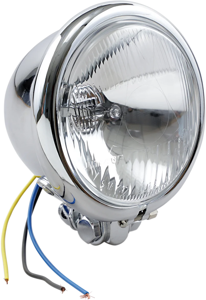 DragSpecialties Spotlight - Swivel Mount - 4-1/2" - Chrome 160045-BX-LB1 - Main Product View
