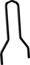 Load image into Gallery viewer, DragSpecialties Square Sissy Bar - Black - 15.5" H x 11" W 50262808 - Main Product View