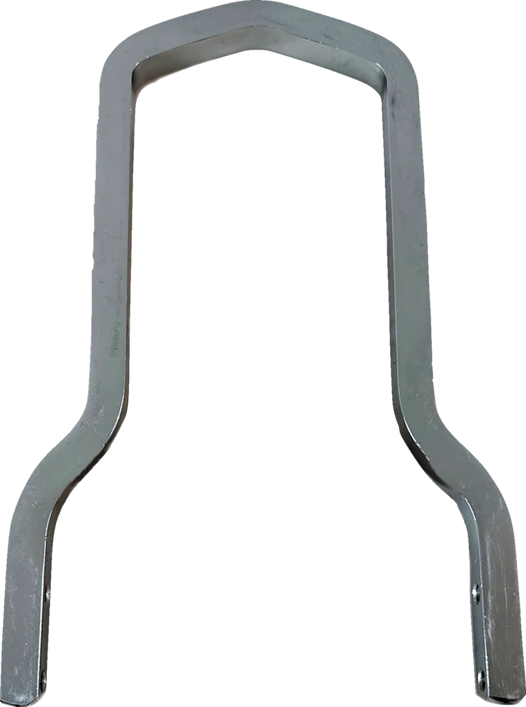 DragSpecialties Square Sissy Bar - Chrome - 10" H x 7.5" W X08-0041CS - Main Product View