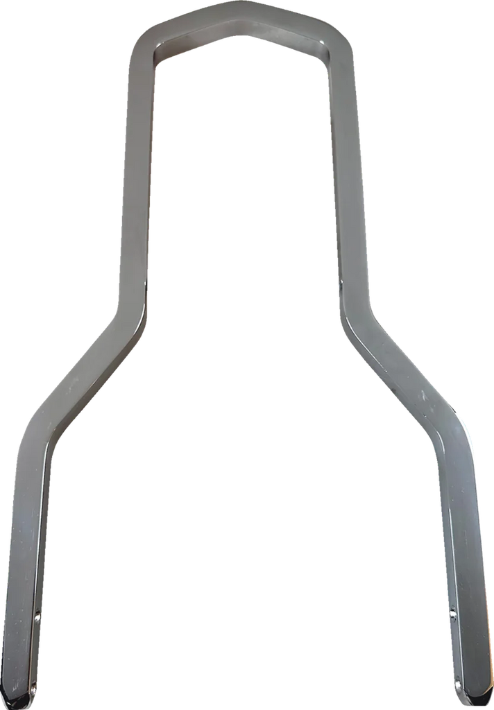 DragSpecialties Square Sissy Bar - Chrome - 10.14" H x 8.75" W X08-0040CS - Main Product View