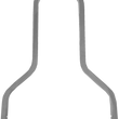 Load image into Gallery viewer, DragSpecialties Square Sissy Bar - Chrome - 11" H x 11" W X08-0042CS - Main Product View