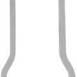 Load image into Gallery viewer, DragSpecialties Square Sissy Bar - Chrome - 11.10" H x 6.69" W X08-0046CS - Main Product View
