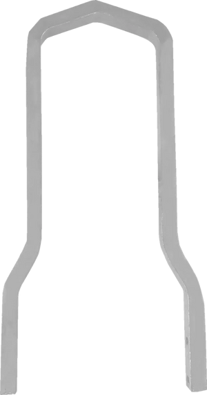 DragSpecialties Square Sissy Bar - Chrome - 11.10" H x 6.69" W X08-0046CS - Main Product View