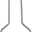 Load image into Gallery viewer, DragSpecialties Square Sissy Bar - Chrome - 15.5" H x 11" W X08-0042CT - Main Product View