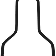 Load image into Gallery viewer, DragSpecialties Square Sissy Bar - Short - Black - 11" W X08-0044GBS - Main Product View