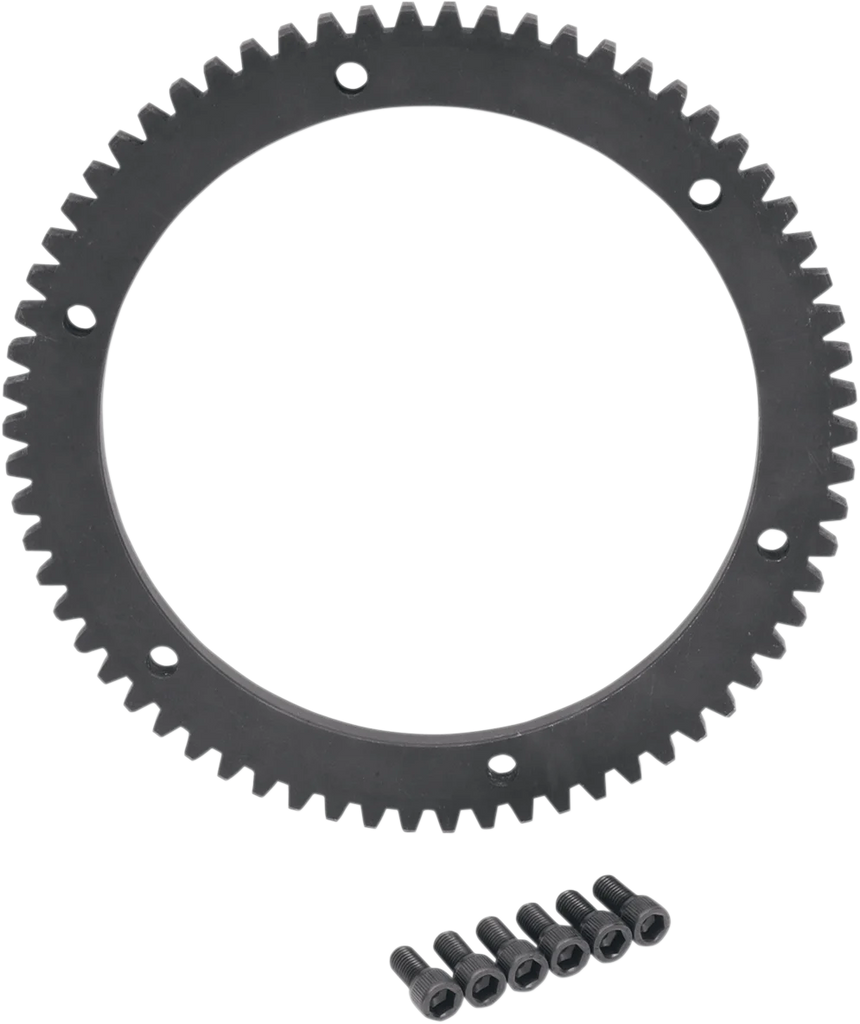DragSpecialties Starter Ring Gear 102 Tooth - Harley Davidson 148130-BC1 - Side View