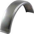 Load image into Gallery viewer, DragSpecialties Steel Fender - Rear - 6" 090010-PB-LB2 - Side View