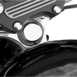 Load image into Gallery viewer, DragSpecialties Steering Stem Bolt Cover - Chrome - '99-'17 FXD | '87-'09 XL C23-0227 - Side View