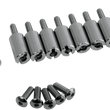 Load image into Gallery viewer, DragSpecialties Studs - Ignition Plate and Timer Cover - 10-Pack 63111 - Main Product View