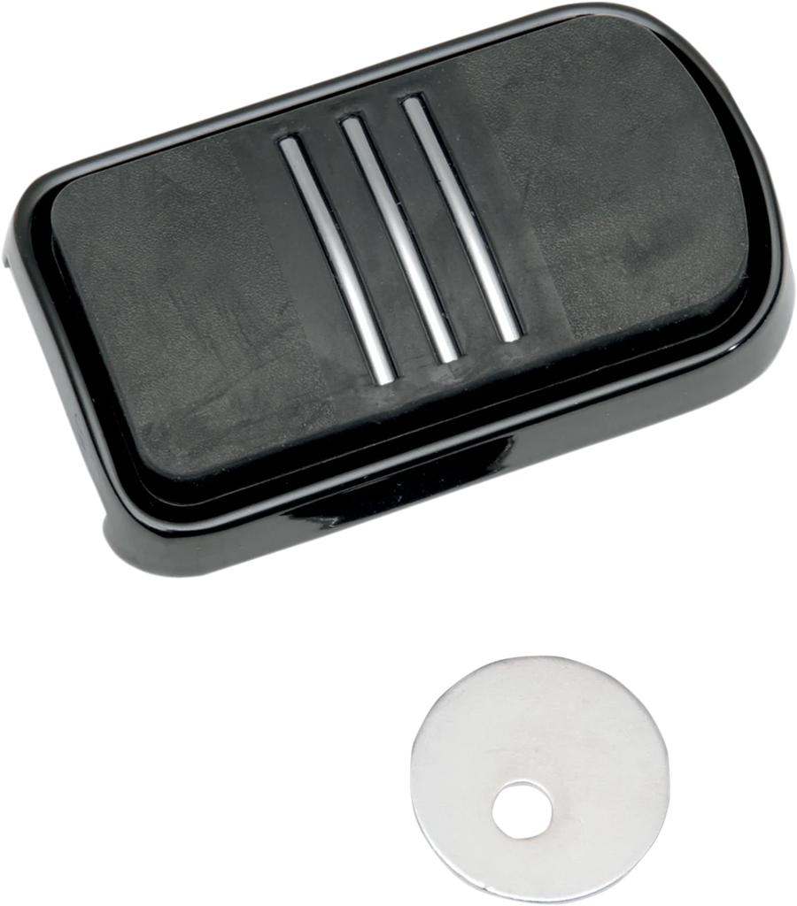 DragSpecialties Sweeper Brake Pedal - Black - FL B35-0221B - Main Product View