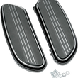 Load image into Gallery viewer, DragSpecialties Sweeper Floorboards - Driver - Black - FL P17-0431B - Main Product View