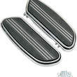 Load image into Gallery viewer, DragSpecialties Sweeper Floorboards - Driver - Chrome - FL P17-0431 - Main Product View