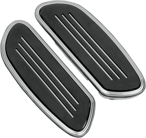 DragSpecialties Sweeper Floorboards - Passenger - Chrome - FL P17-0433 - Main Product View