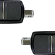 Load image into Gallery viewer, DragSpecialties Sweeper Foot Pegs - Black - FX P17-0346GB - Main Product View