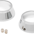 Load image into Gallery viewer, DragSpecialties Swingarm Pivot Bolt Cover - Chrome C16-0225 - Main Product View