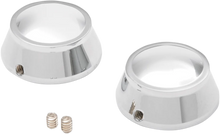 Load image into Gallery viewer, DragSpecialties Swingarm Pivot Bolt Cover - Chrome C16-0225 - Main Product View