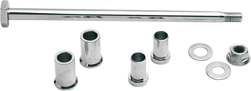 DragSpecialties Swingarm Pivot Shaft Kit - Chrome R22500A - Main Product View