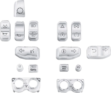 Load image into Gallery viewer, DragSpecialties Switch Caps - Chrome H18-0358CO-C - Main Product View
