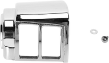 Load image into Gallery viewer, DragSpecialties Switch Housing - Left - Upper - Chrome 07-0545A-BC114 - Side View