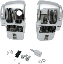 Load image into Gallery viewer, DragSpecialties Switch Housing - Radio - Chrome 07-0530AB - Main Product View