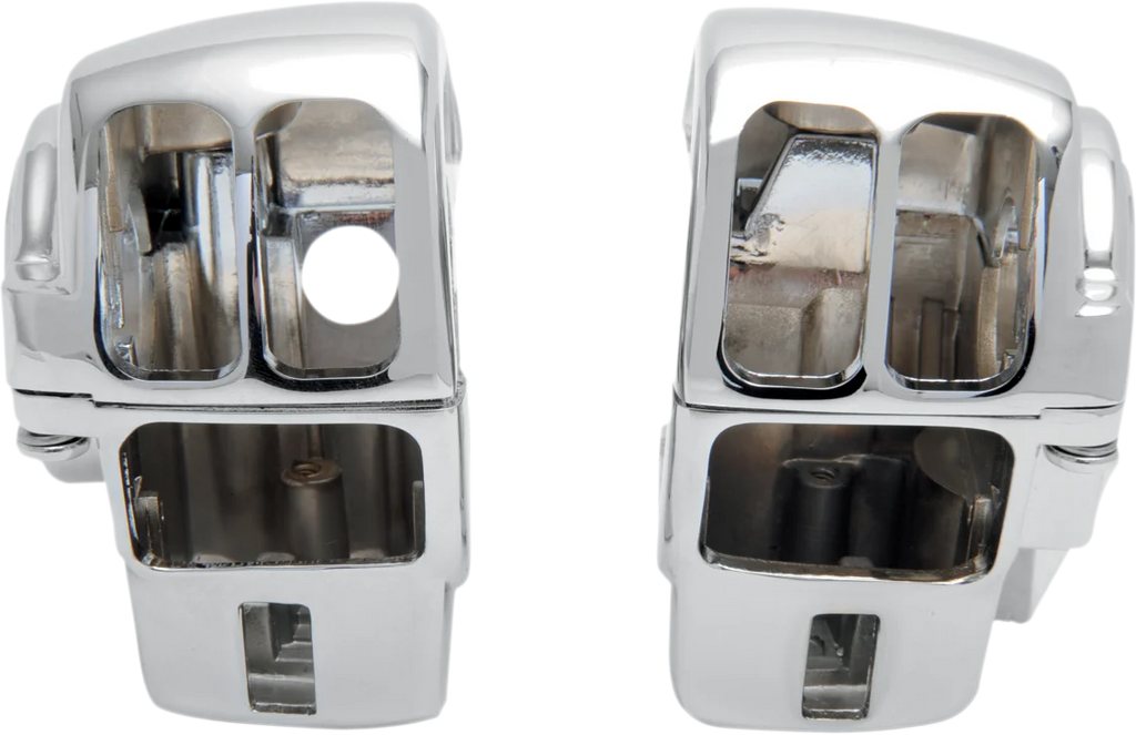 DragSpecialties Switch Housing - Radio - Chrome H07-0782 - Main Product View