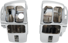Load image into Gallery viewer, DragSpecialties Switch Housing - Radio - Chrome H07-0782 - Main Product View