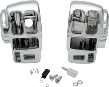 Load image into Gallery viewer, DragSpecialties Switch Housing - Radio/Cruise - Chrome 07-0531AB - Main Product View
