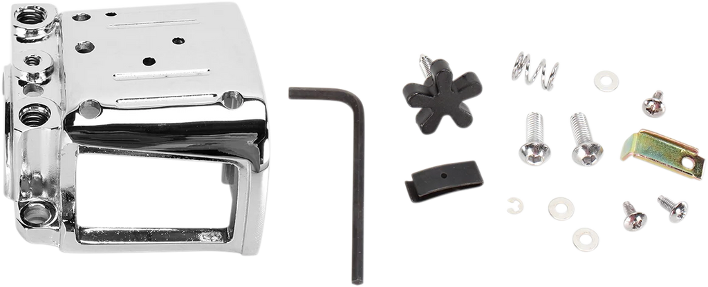 DragSpecialties Switch Housing - Right - Lower - Chrome 07-0544B-BC114 - Main Product View