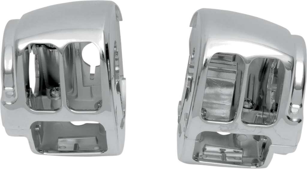 DragSpecialties Switch Housing - Right - Lower - Chrome H07-0771A-RB - Main Product View
